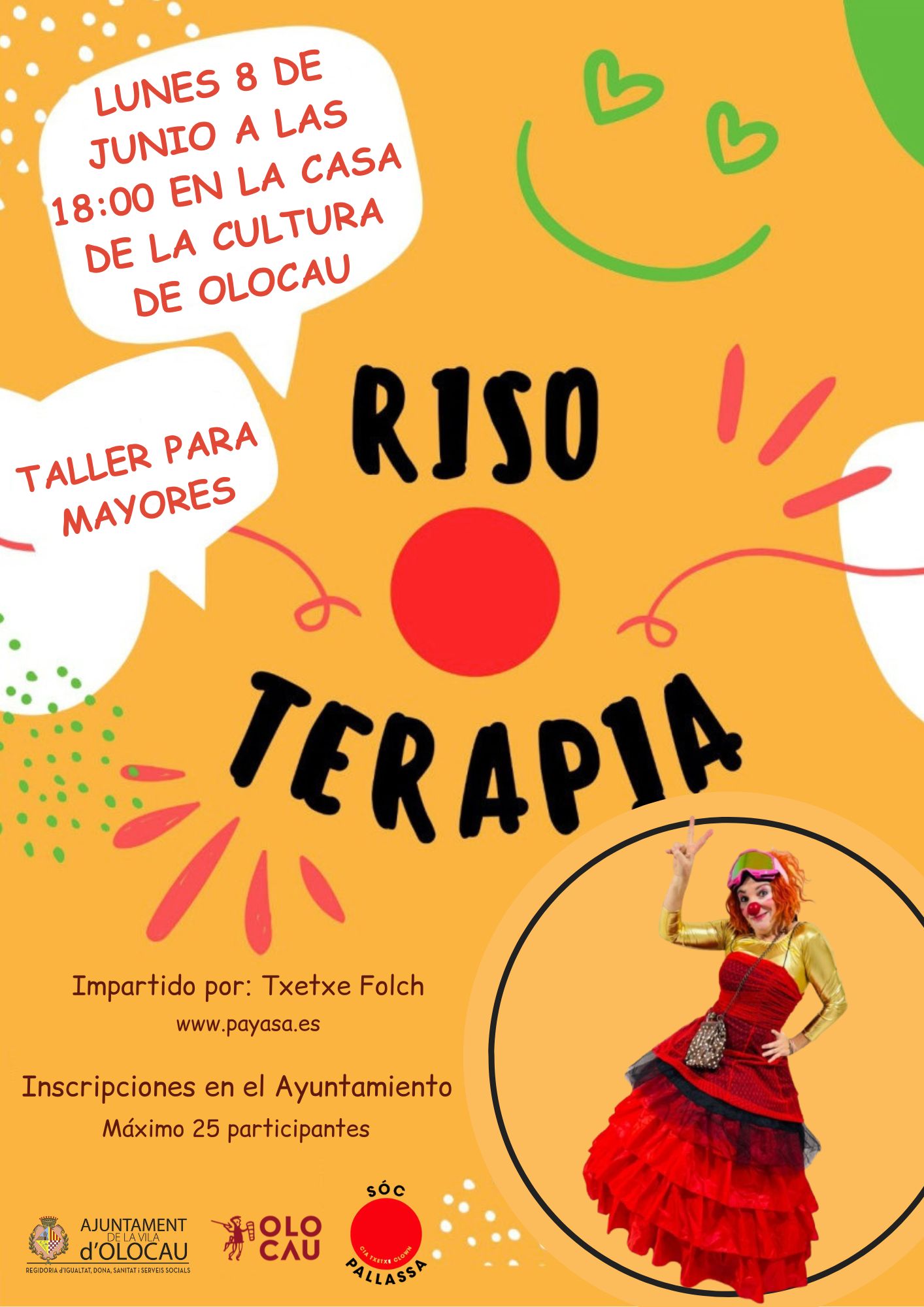 Taller de risoteràpia per a persones majors